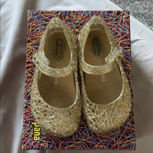 Mini Melissa sparkle Maryjanes